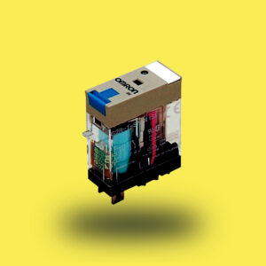 G2R1SNI24DCSNEW | Relé electromecánico de propósito general, SPDT, bobina 24 V CC, con LED, indicador mecánico y palanca de prueba de Omron