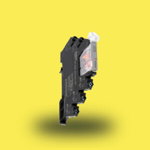 G2RVST700AC230BYOMB | Relé delgado con base integrada, 1 contacto inversor, bobina 230 V CA, terminal de tornillo de Omron