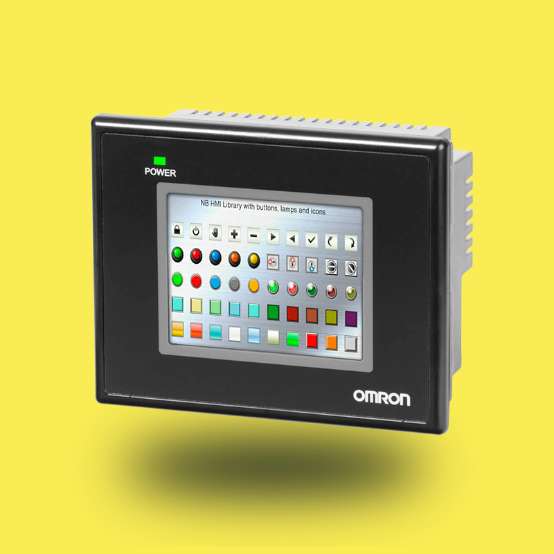 NB3QTW01B.1 | Pantalla Táctil HMI Serie NB 3,5", TFT, Conectividad Ethernet 320x240 de Omron