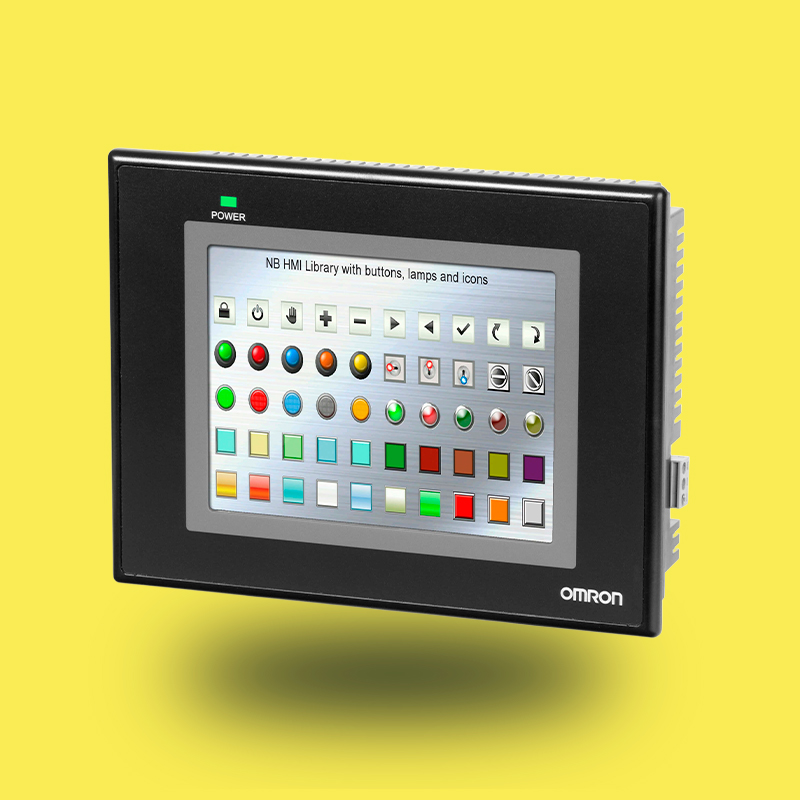NB5QTW01B.1 | Pantalla Táctil HMI Serie NB 5,6", TFT LCD, Conectividad Ethernet 320x234 de Omron