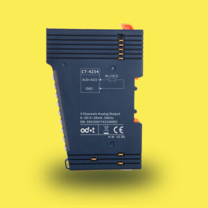 CT-4234 | Módulo de salida analógica de 4 canales, corriente, 0–20 mA / 4–20 mA de Odot
